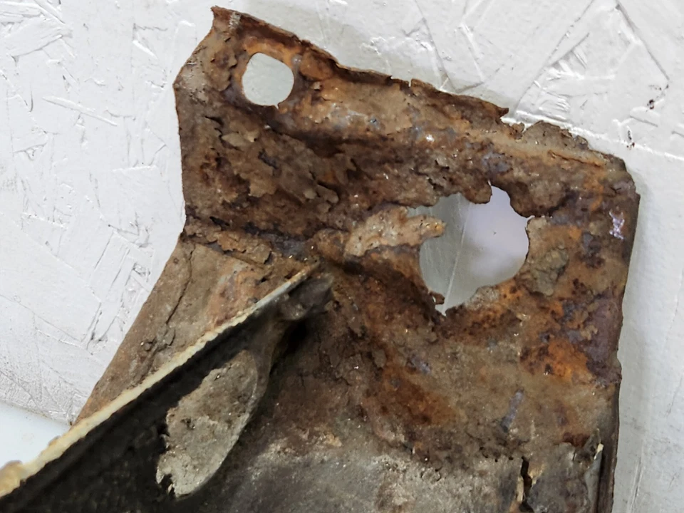 ✅ 82-88 OEM BMW E28 528 535 M5 panel guardabarros delantero derecho pasajero negro 086 * Foto 2 de 4