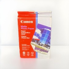 Canon Matte Photo Paper 120 Sheets 4x6