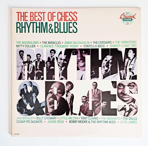 VERSCHIEDENE KÜNSTLER-THE BEST OF CHESS RHYTHM & BLUES-CH2-6022-2xLP-CLUB ED-VG+ VINYL