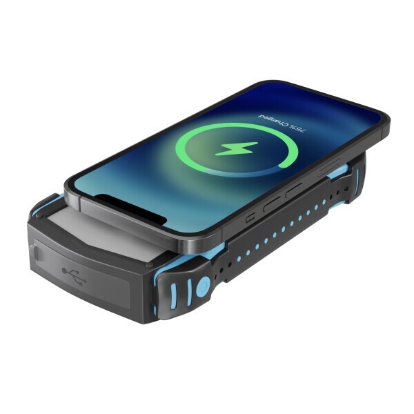 Solar Power Bank 20000mAh – High Capacity Portable Charger with Solar Panel-image