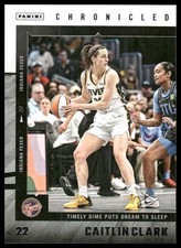 Caitlin Clark 2025 Panini Caitlin Clark Chronicled #31 Indiana Fever