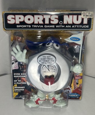 Sports Nut Talking Trivia Game  With Attitude  Test You re Knowedge