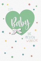 Geburt Baby Freudiges Ereignis Karte Mit Briefumschlag Schriftkarte Mit WeißEr