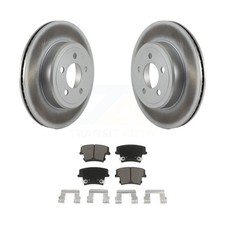 Transit Auto KGC-101551 Brake Disc and Pad Kit Rear for Dodge Charger Challenger
