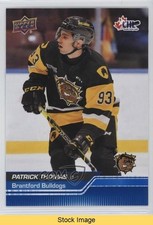 2023-24 Upper Deck CHL Blue Patrick Thomas #144 READ nv3
