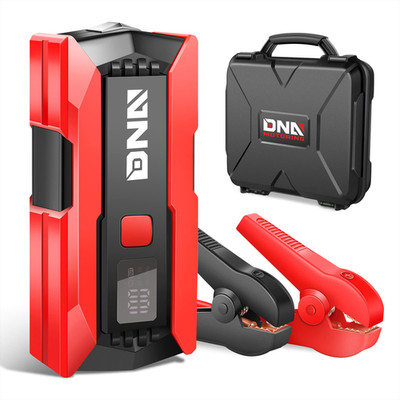 Dna Motoring 12V 2000A Peak Multi-Function Portable Car Battery Jump Starter