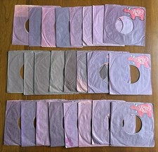 Huge Lot Of 24 RSO 45 RPM Record Sleeves - Company Sleeves