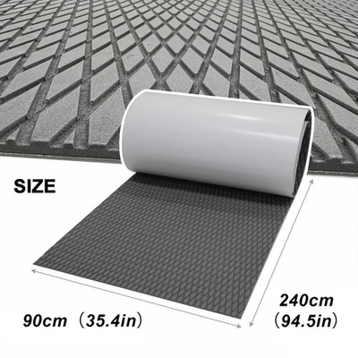 #ad Gray Diamond EVA Foam Boat Flooring Back Adhesive Mat Teak Surfing Deck Grip Pad $59.59