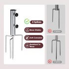 Yescom 7.5Ft Outdoor Sport Tilt Umbrella Kit with Grass Anchor Beach Sand Stand — photo 5