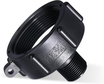 2'' NPS IBC Tote Adapter, Food Grade Hose Fitting 3/4'' Male