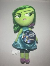  Disney Store Authentic Disgust Plush - Inside Out from Disney Movie - 17"