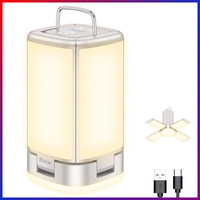 Blukar Led Campinglampe 116 Leds USB-C Wiederaufladbar 7 Lichtmodi