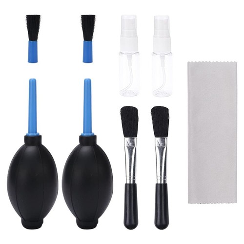 YIXISI 9 PCS Professional Camera Lens Cleaning Kit: 2 x Blowing Dust Ball, 2...