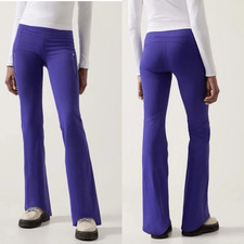 Athleta Women's Rainier Bootcut Pant Size S Noble Blue Purple Flare Yoga Pants