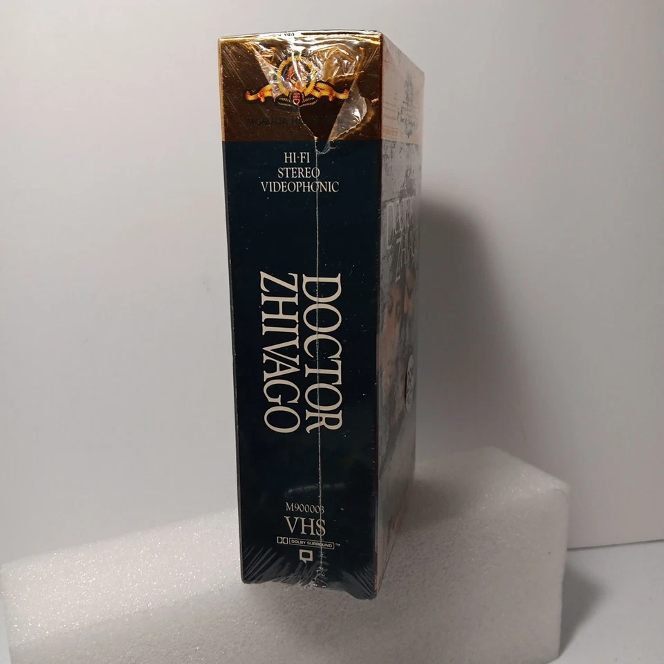 New VHS Tape Doctor Zhivago 1965 Release 2-Tape Set 3 Hours 20 Minutes Run Time - Image 4 of 4