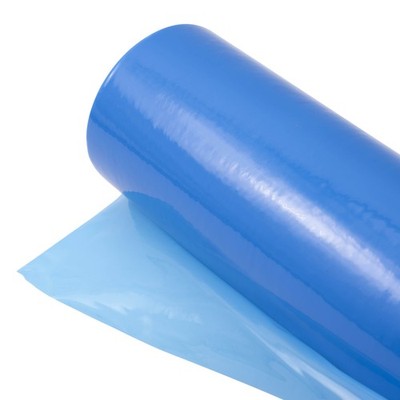 Brock Blue Collision Crash Wrap Film 36 Inches by 100 Feet 4 mil 1 Roll