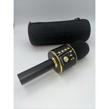 Bonaok Wireless Bluetooth Karaoke Microphone - Party Game Gift Singing