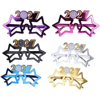 6pcs New Year 2027 Glasses: Happy New Year'S Eve Glasses - Graduation 2026