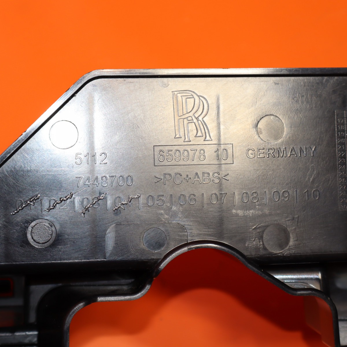 ROLLS ROYCE CULLINAN REAR BUMPER VALANCE INNER BRACKET 2020 2021 2022 659978 10