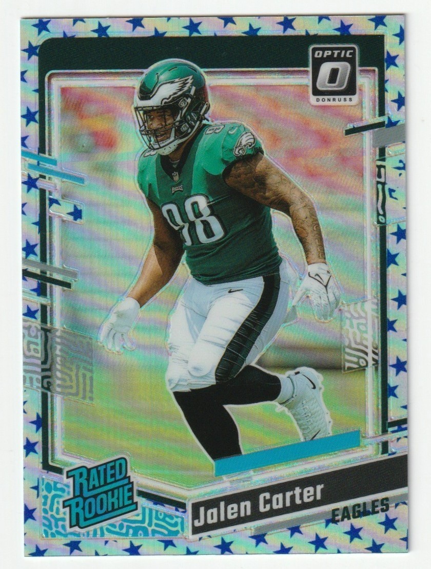 Jalen Carter 2023 Panini Donruss Optic - Rated Rookie #281 Stars Prizm SP (RC)🔥