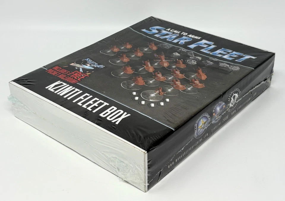 A Call to Arms: Star Fleet Kzinti Fleet Box SEALED RARE OOP 16 SHIPS 6 SHUTTLES - Image 4 of 4
