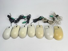 Microsoft Intellimouse Lot Of 7 1.1A 1.2A 1.3A Analog Computer Mice