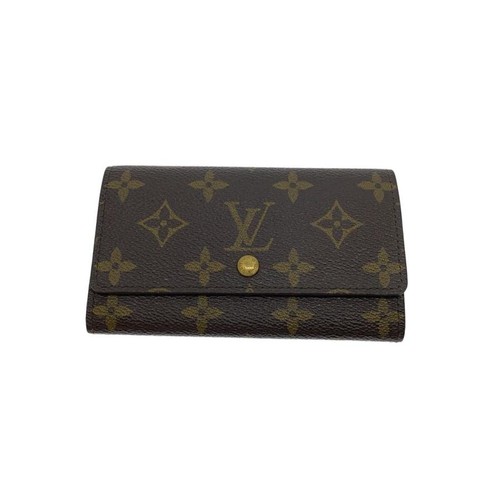 Louis Vuitton Porto Monet Zip Monogram Canvas Men's Wallet From Japan