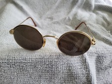 Vintage 1990s Emporio Armani Sunglasses Model 030-S, Rose Gold frame