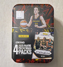 Panini 2025 Prizm WNBA Trading Card Tin - 4 Packs (16 Cards)