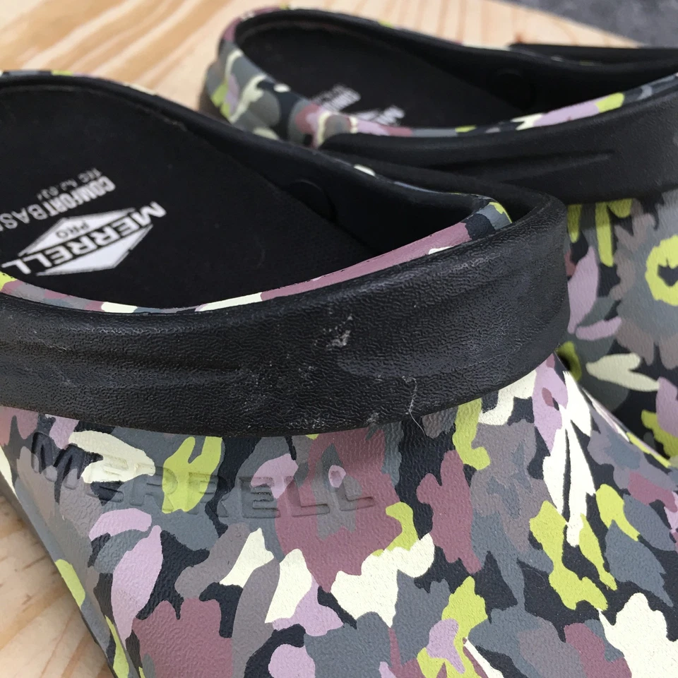 Zuecos de trabajo Merrell Shoes para hombre 6 mujeres 8 Encore Service Pro negros multicolores Foto 4 de 4