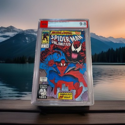 1993 Marvel Comic Book Spider-Man Unlimited #1 First Issue Graded PSA 9.8 Mint