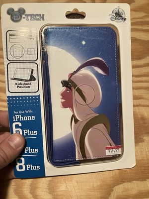 Disney Aladdin & Jasmine Apple Iphone 6S/7/8 Plus Wallet Kickstand Case NEW RARE