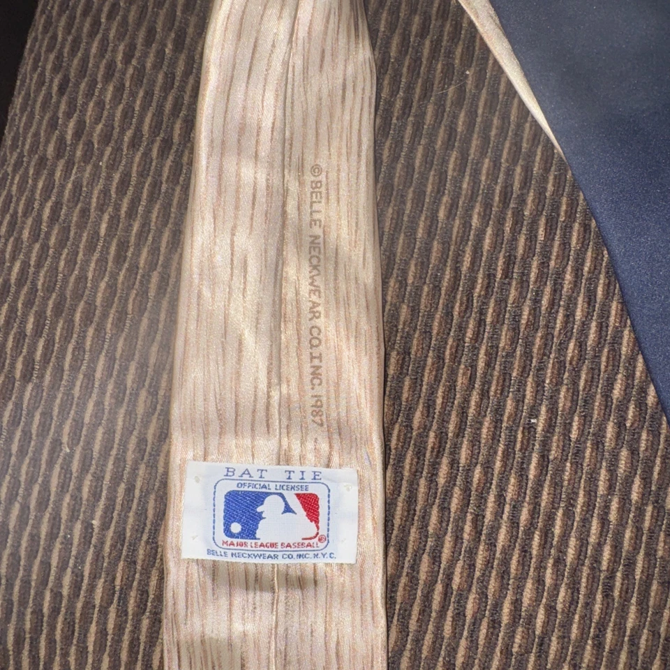 Juego de corbatas oficiales auténticas 1987 New York Yankees (2) Foto 3 de 4