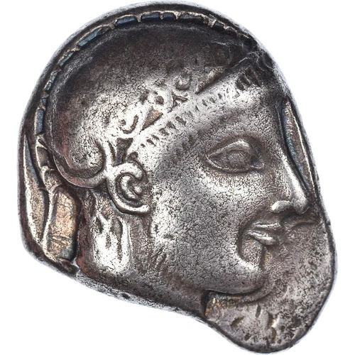 [#1021647] Macedonia, Tetradrachm, ca. 480-470 BC, Skione, Silver, NGC, VF 5/5-3