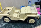 Vintage G.I. Joe Desert Patrol Adventure Tan Jeep Adventure Team GI Joe