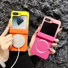 Magnetic Hinge Shockproof Gradient Case For Samsung Galaxy Z Flip 7FE 7 6 5 4 3