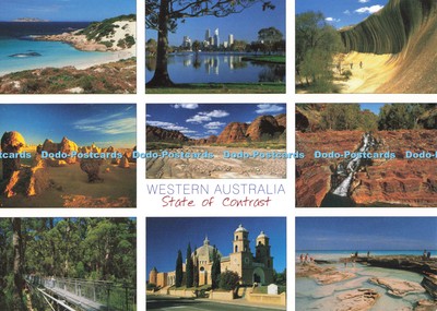 D254239 Western Australia State of Contrast Wave Rock Visit Gallery Multi View