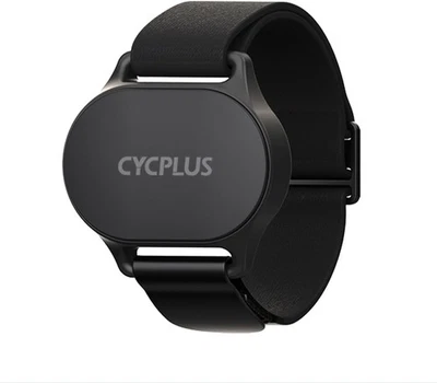 CYCPLUS Heart Rate Monitor Armband,Bluetooth 5.1 ANT+ HR Monitor, Waterproof