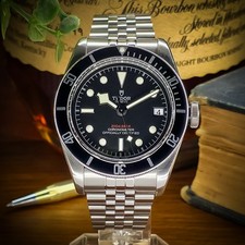 Tudor Heritage Black Bay Steel “Monochrome” | 79730 | 41mm on Jubilee