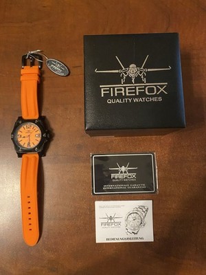 FIREFOX FFS510-107 Automatic Men's Watch w/ Box & Papers BNIB