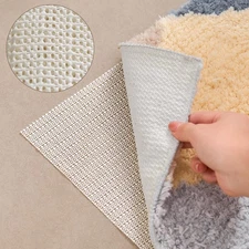 Non-Slip Rug Pad Gripper 9x12 FT for Hardwood & Tile Floors - Secure Rugs