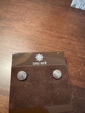 Anna Beck Beaded Halo Stud Earrings