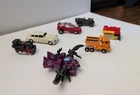 1980s Gobots Loco Creeper Street Heat Geeper Creeper Tux Dumper Zybot Bulldozer