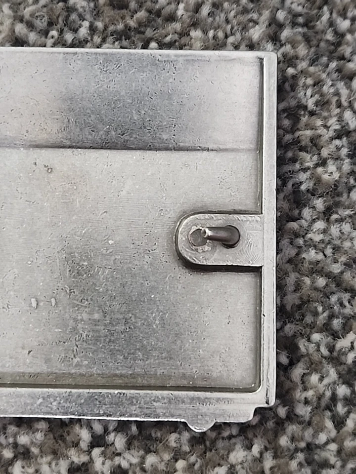 Amplificador de guitarra Fender tono plateado hebilla de cinturón para hombre ~ amplificador Foto 4 de 4