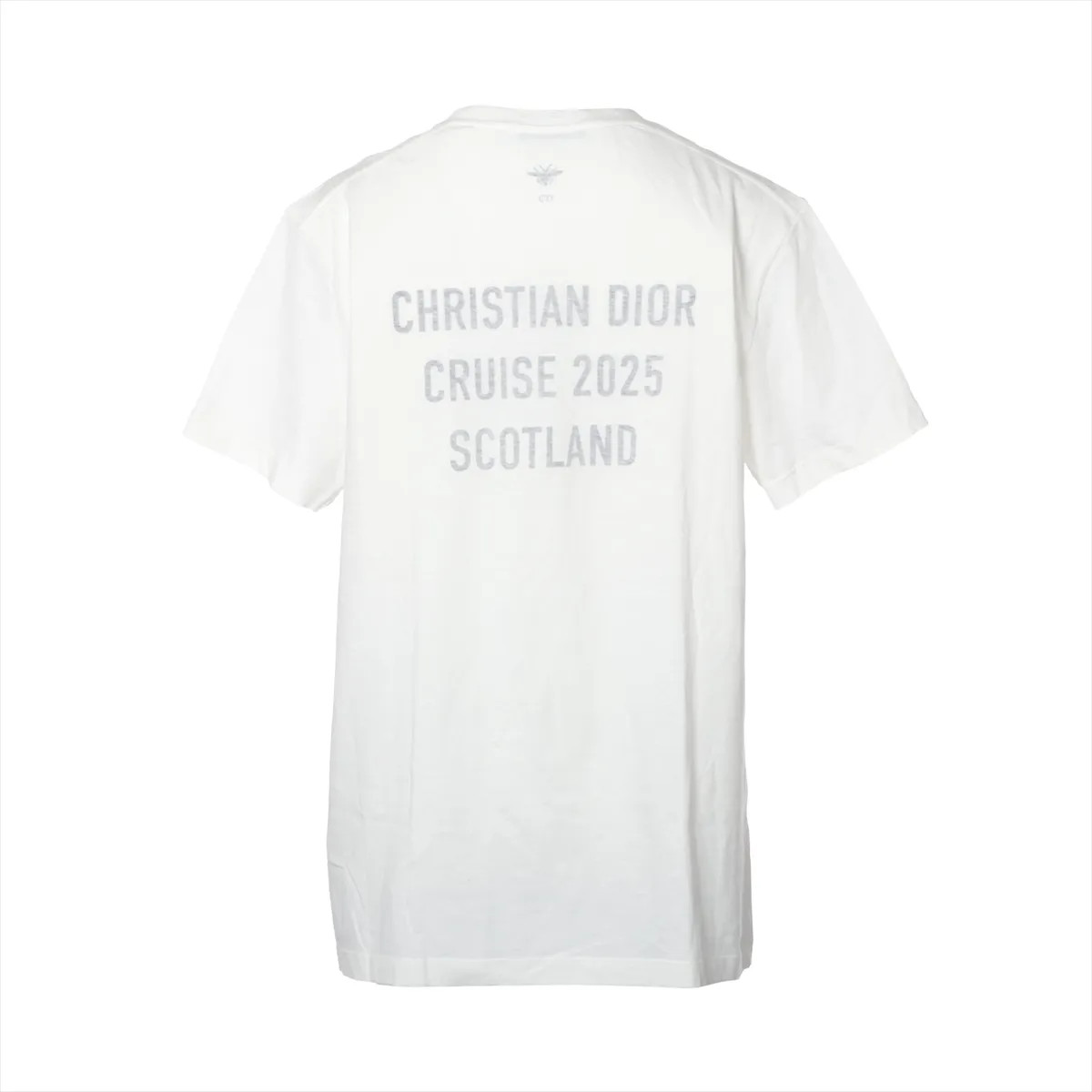 Christian Dior Cotton & linen T-shirt XL Ladies' White