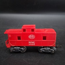  C Marx Vintage O Gauge NYC New York Central 18326 Brick Red Caboose USA