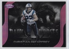 2021 Certified Dark Horses Mirror Pink 1/199 Christian McCaffrey #DH-3 1v3