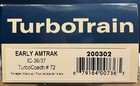 Rapido TurboTrain Early Amtrak TurboCoach Cars #70 & #72 HO Scale 200301/200302 — photo 6