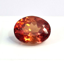 Padparadscha Sapphire Natural Oval Cut 6-8 Ct Certified Loose Gemstone TQ075