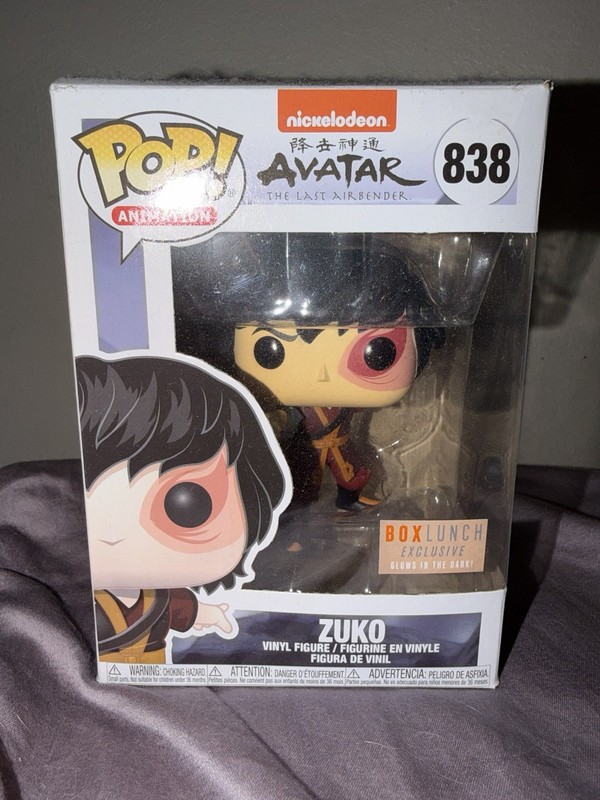 Funko Pop! Vinyl: Avatar - Zuko (GITD) - Box Lunch (BL) (Exclusive) #838